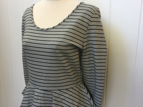 WOMENS COOPER ST LONG SLEEVE PEPLUM 