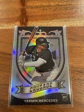 YERMIN MERCEDES SILVER HOLO PRIZM 2021 Panini Chronicles CRUSADE ROOKIE SP NRMT+