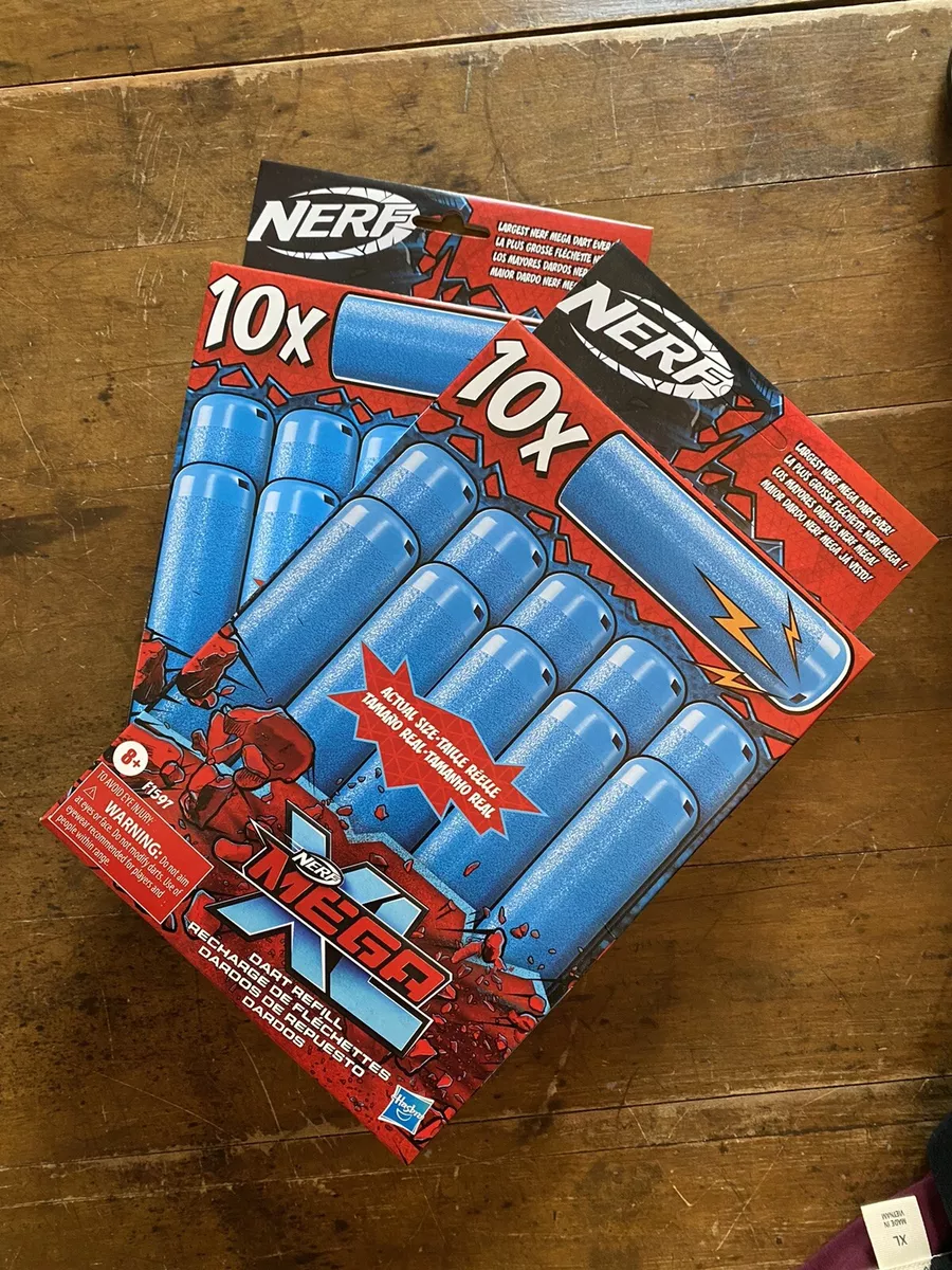 NERF Mega XL 10 Dart Refill Two Packages New In Box