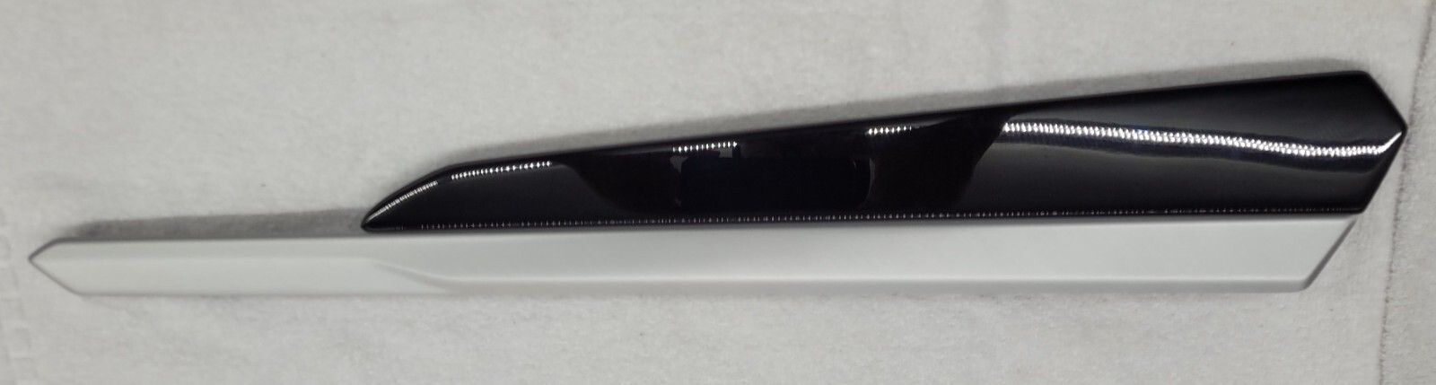 LAMBORGHINI URUS INTERIOR DOOR TRIM INSERT PANEL CARRIER WOOD PIANO BLACK LEFT