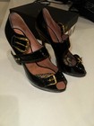 Giuseppe Zanotti Black Buckle Heels — photo 1