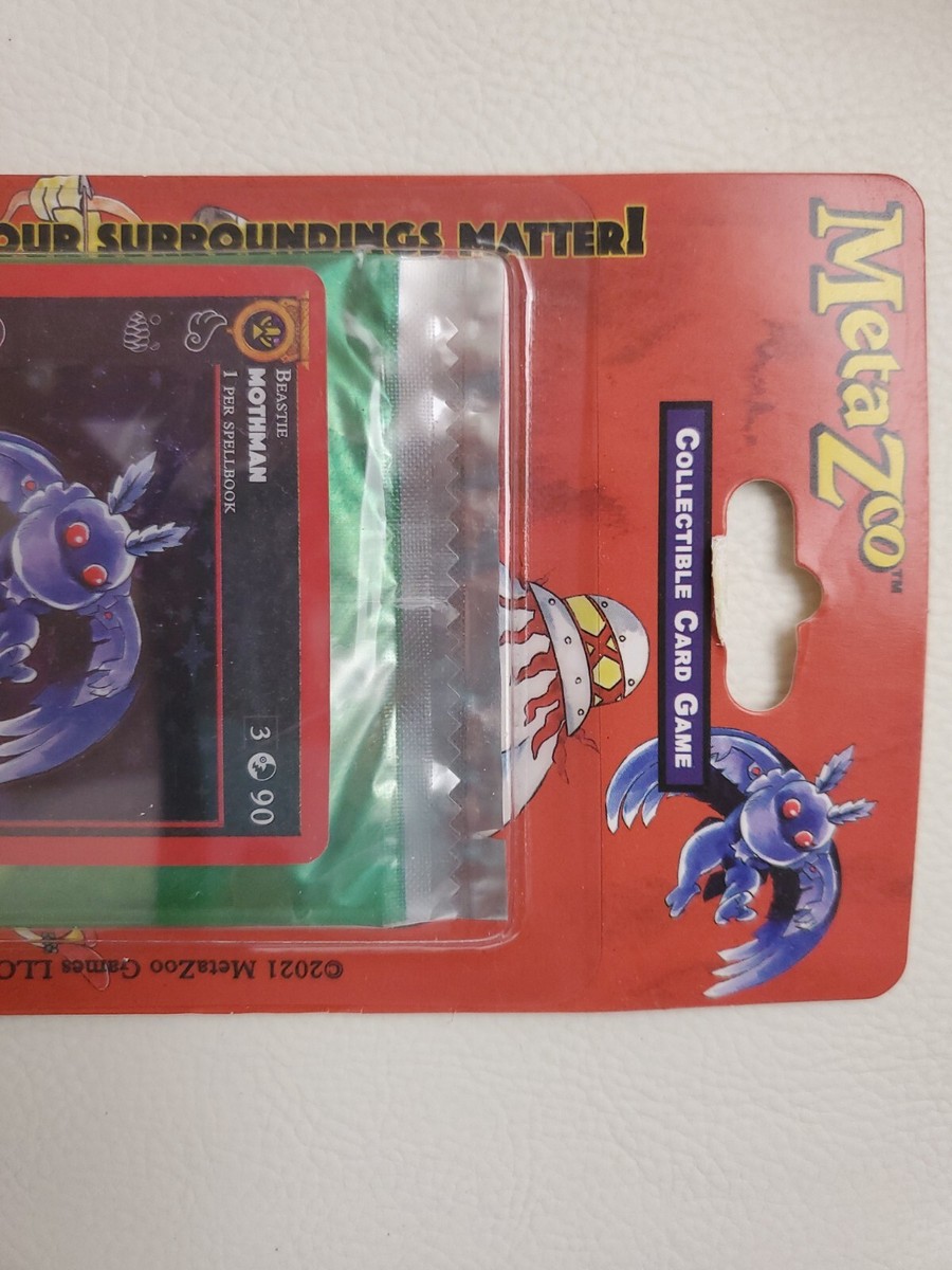 MetaZoo Cryptid Nation Blister Pack 1st Edition Mothman Promo +
