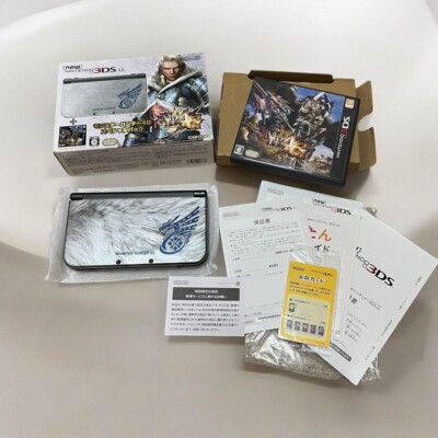 new Nintendo 3DS XL LL Console Monster Hunter 4G Special pack W 