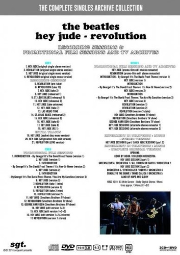 BEATLES/HEY JUDE 50TH - REVOLUTION: THE COMPLETE SINGLE (2CD+1DVD) - Foto 2 di 3