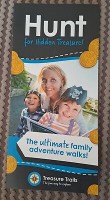 Treasure Trails HUNT for Hidden Treasure ultimate family walks flyer