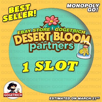 DESERT BLOOM PARTNER - MONO POLY_GO EVENT PARTNER SLOT 1-4   RUSH