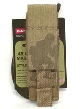 BAE Systems ECLiPSE Single Stack .45 Cal Single Mag MOLLE Pouch - coyote brown