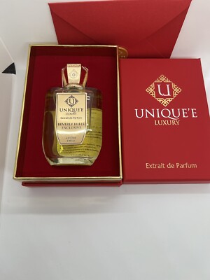 UNIQUE'E LUXURY BEVERLY HILLS EXCLUSIVE EXTRAIT DE PARFUM 100ML OPEN BOX SEE PIC