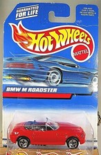 2000 Hot Wheels Mainline/Collector #100 BMW M ROADSTER Red w/Chrome 5Sp Malaysia