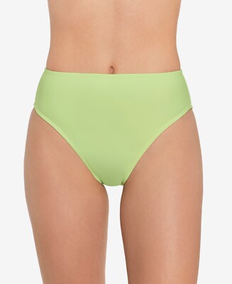 Salt + Cove High-Leg High-Waist Bikini swim Bottoms large pistachio green junior