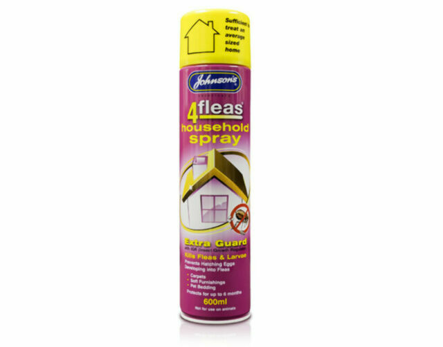 JOHNSONS 4FLEAS HOUSEHOLD FLEA SPRAY EXTRA GUARD 600ml - Image 2