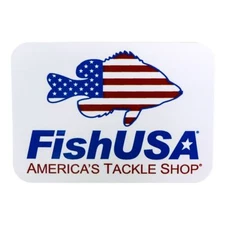 FishUSA Crappie Stars & Stripes Decal 207252