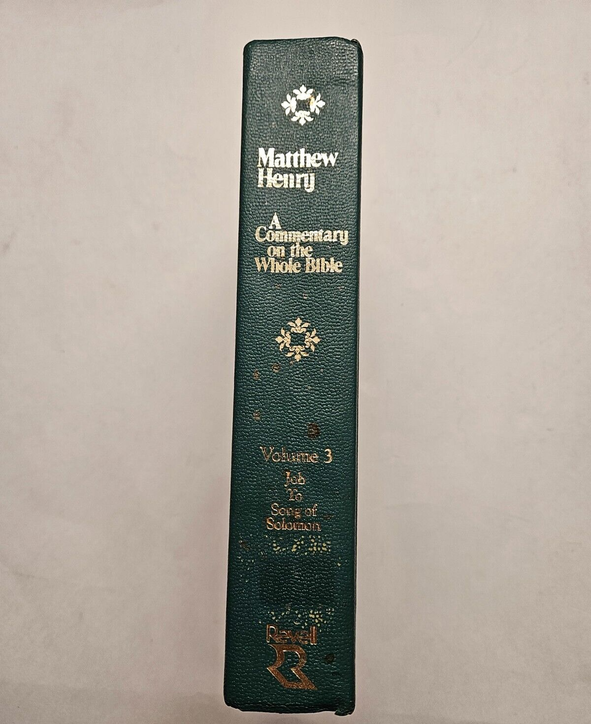 Matthew Henry: Commentary on the Whole Bible - Volume 3 Only (Job-Song Solomon)