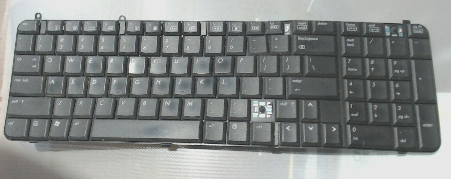 Keyboard Replacement Keys HP Pavilion DV9000 Keyboard AEAT9TPU215 AEAT5U00010 US