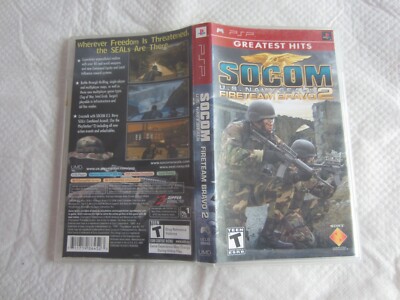 SOCOM U.S. Navy Seals:  Fireteam Bravo 2 (Sony PlayStation Portable, 2006)
