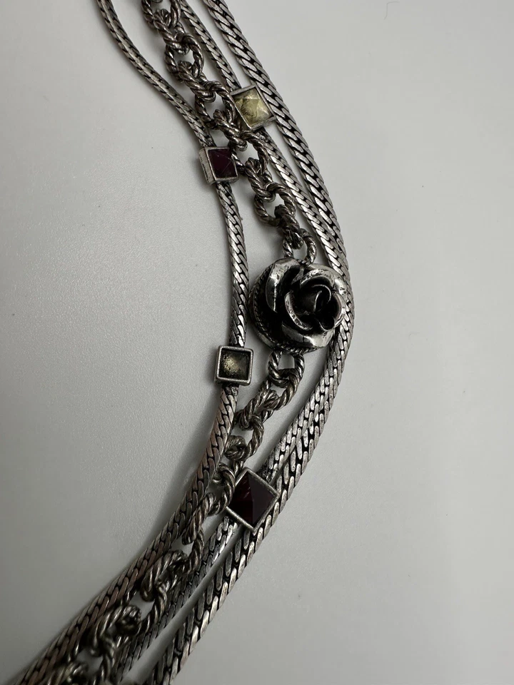 "Pulsera de plata multihilo flor marca Lucky 7,5""-7,75"" JB8" Foto 3 de 4