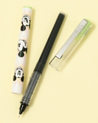 6x Mickey Mouse Clip VINTAGE Style Pens Comic Black Blue Red