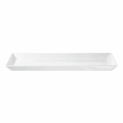 ASA Selection 250°C Servierplatte Top Rechteckig Porzellan Weiß B 26 cm 52145017
