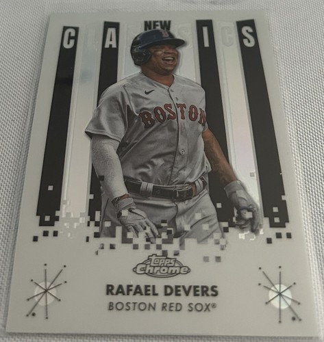 Rafael Devers #NC-9 2022 Topps Chrome New Classics card
