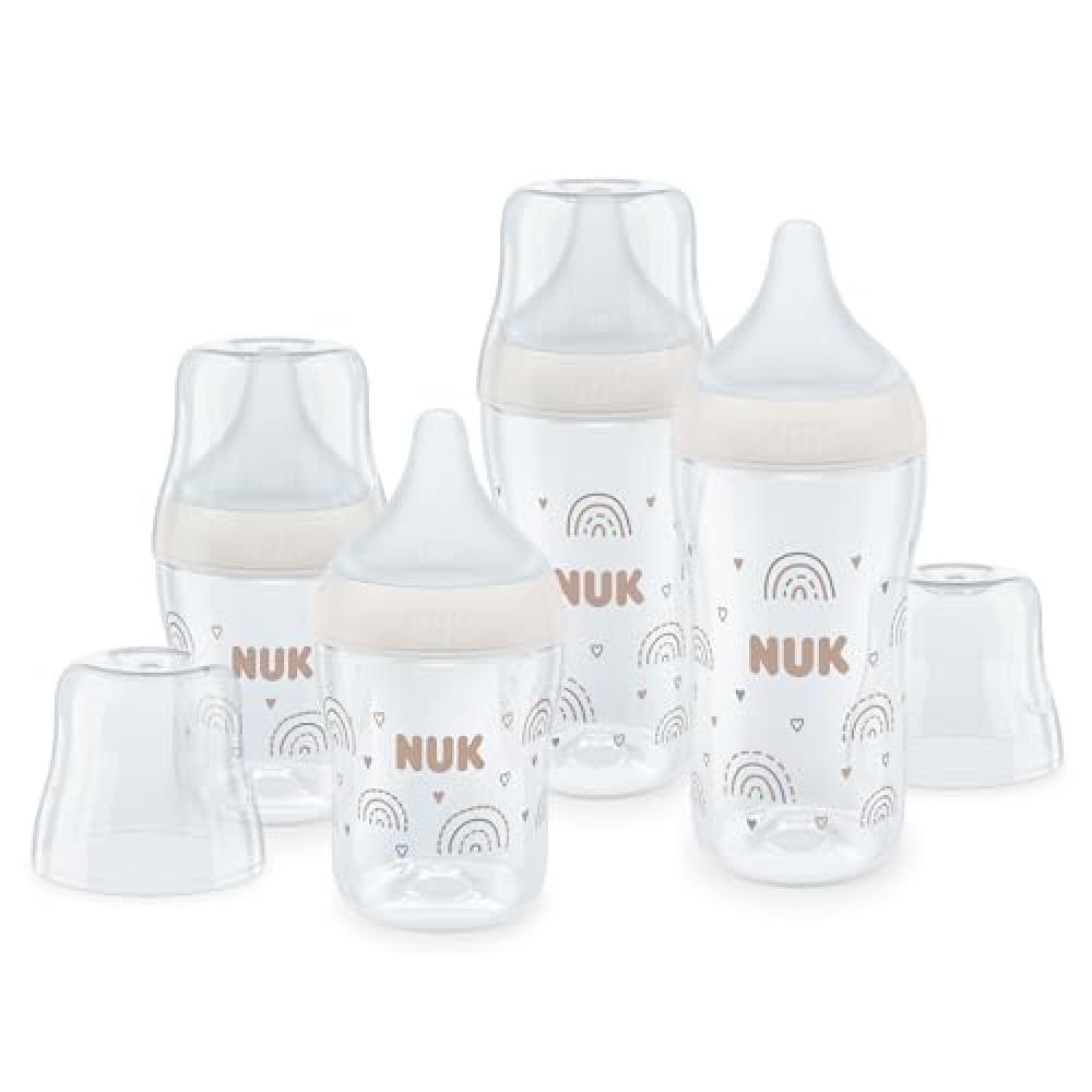 (TG. 2 x standard + 2 x piccoli biberon) NUK Set biberon Perfect Match | 3+ mesi