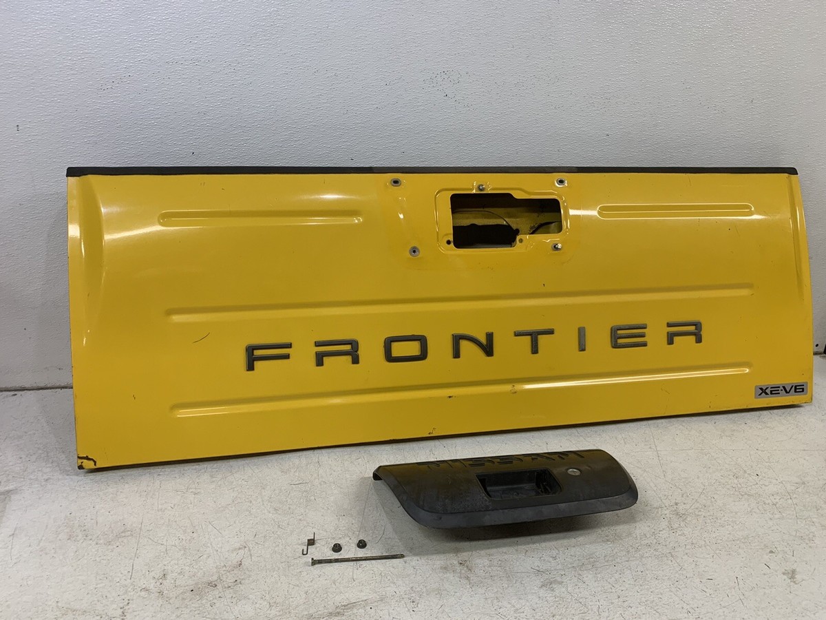 2001-2004 Nissan Frontier tailgate tail gate Solar Yellow w