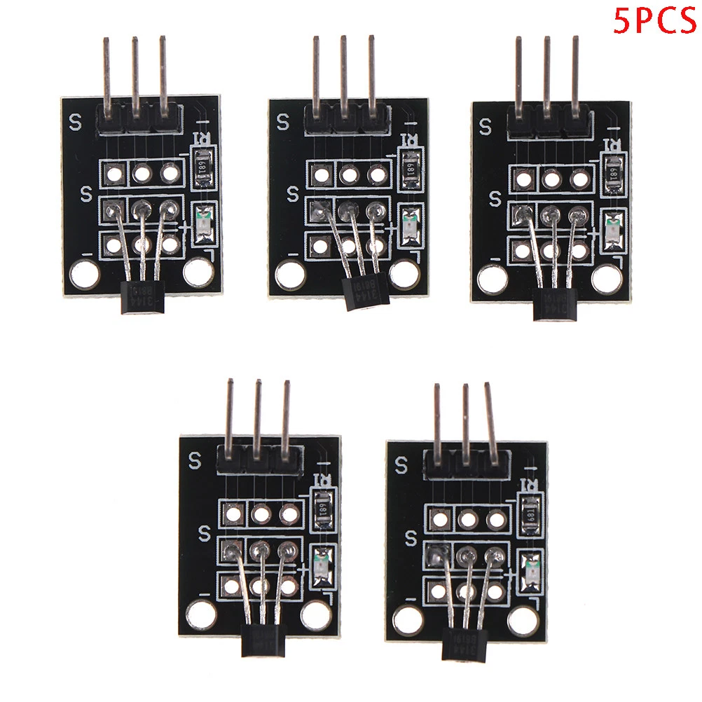 5pcs KY-003 Sensor Module 3144E A3144 Hall Effect Sensor, 50% OFF