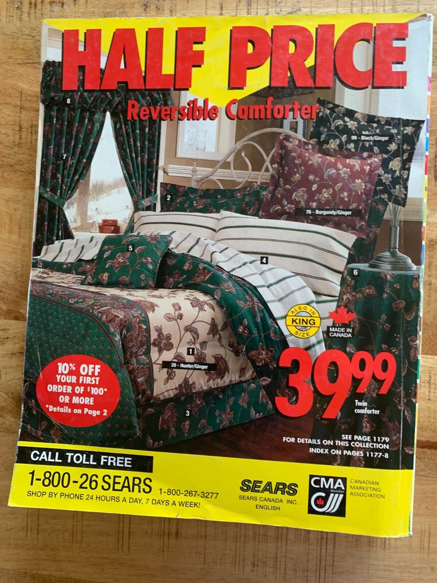 VINTAGE SEARS CANADA CATALOG FALL AND WINTER 1999 | eBay