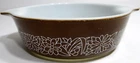 Vintage Pyrex Glass # 471 Casserole Bowl or Dish Woodland #1