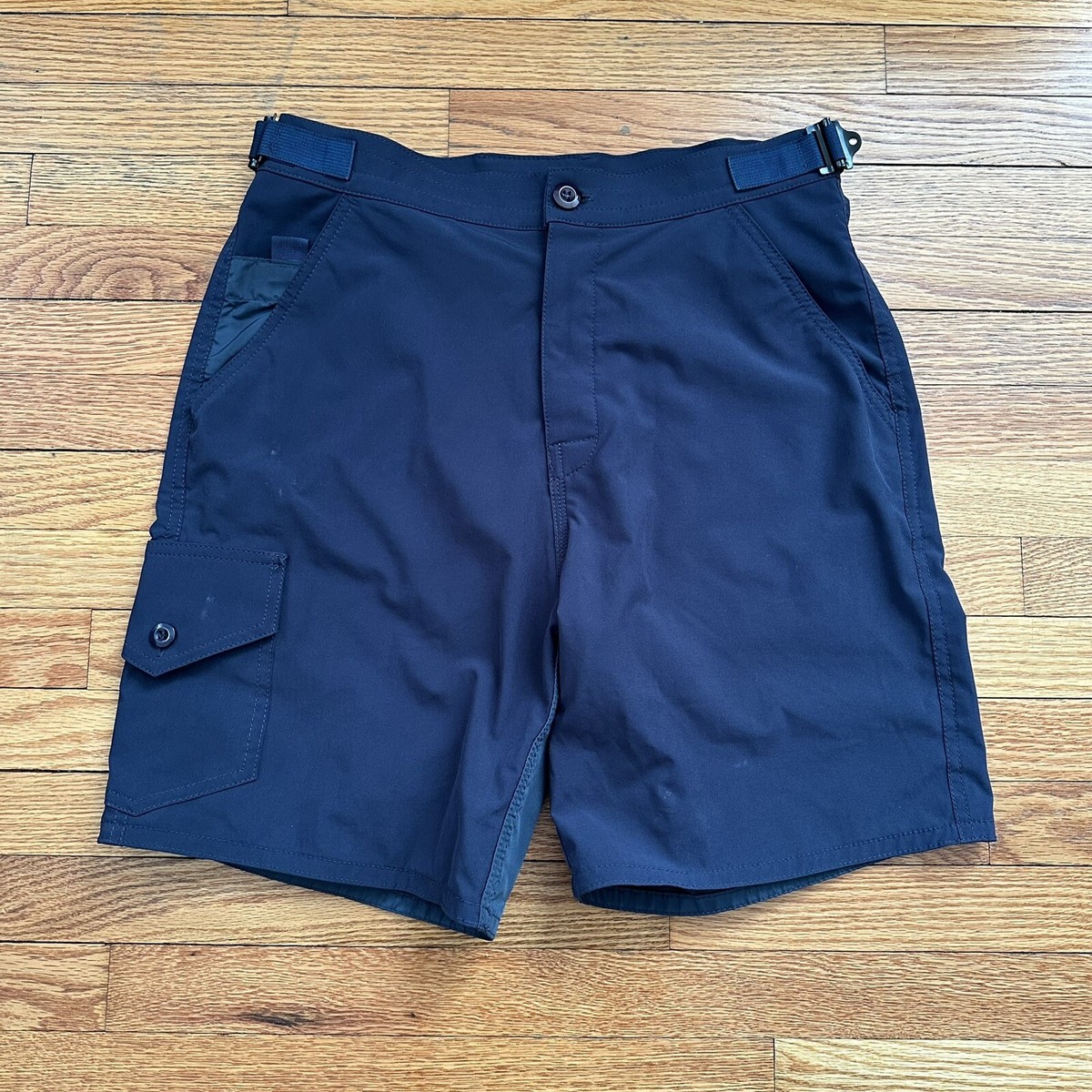 Birdwell Beach Britches Navy Blue Nylon Board Shorts Size