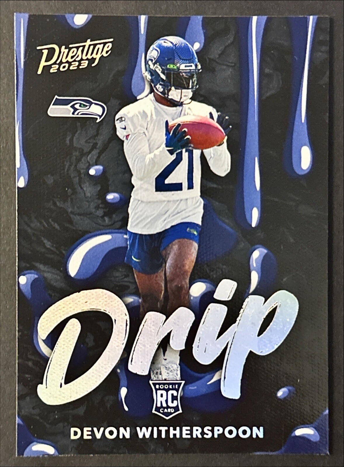 2023 Prestige Devon Witherspoon Drip Case Hit Black Canvas Rookie RC SP SSP