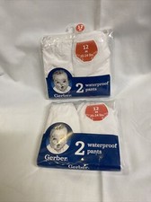 Gerber 4 waterproof pants 12month 20-24pounds. New