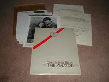 THE AVIATOR Original '84 Press Kit w/Stills-Christopher Reeve & Rosanna Arquette