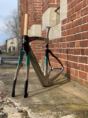 Pinarello DOGMA F Carbon Rennrad FRAME Set 51,5 SOFORT LIEFERBAR NEBULA GREEN