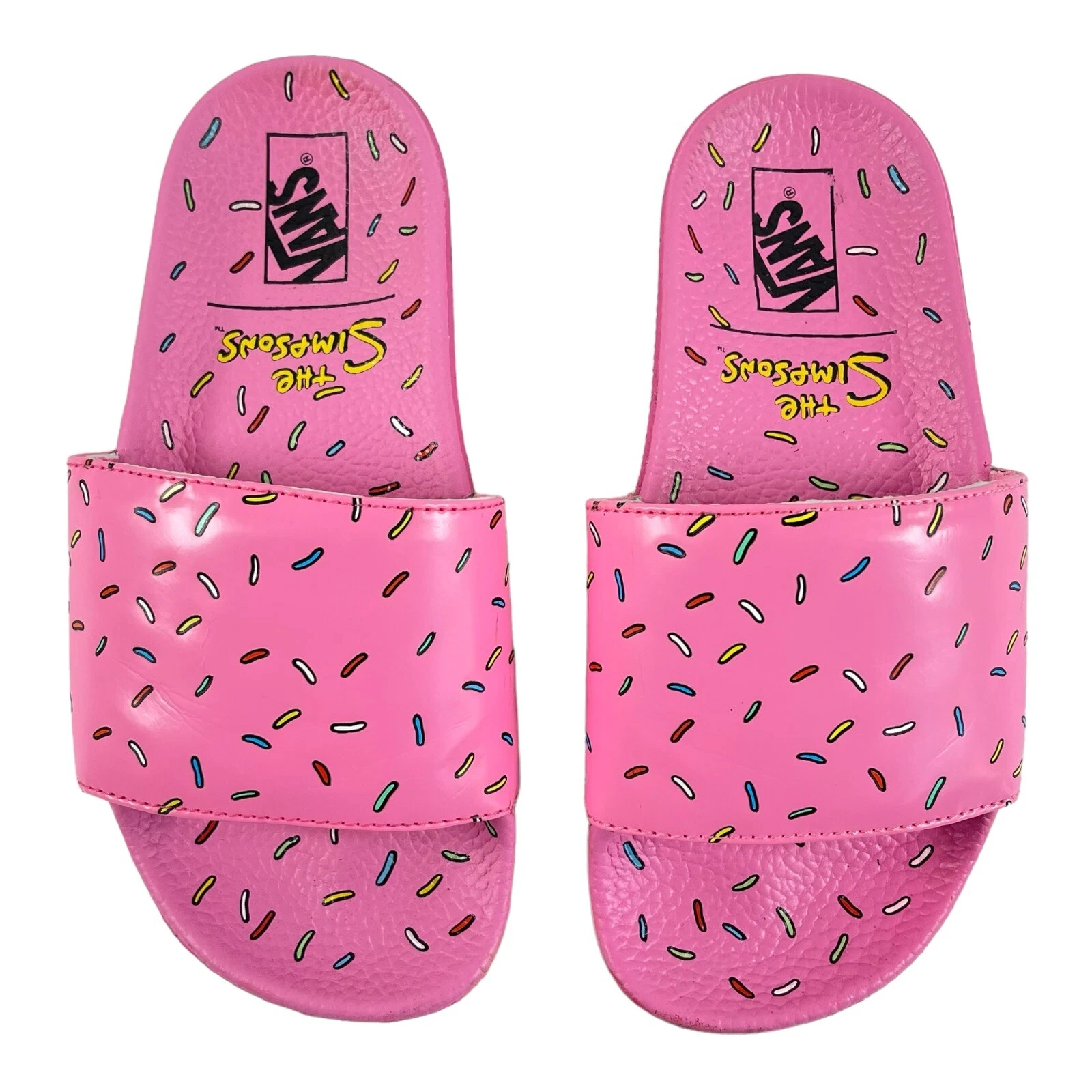 Vans Simpsons Sandali Ciambella Sprinkles D'Ohnut Slides Donna 5 5