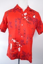 Vintage Aikane Hawaiian Shirt Men Size Medium Made in USA