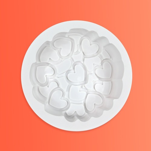 Silicone Cake Mould 6 Inches Mousse Moulds Valentine's Day - Picture 6 of 12