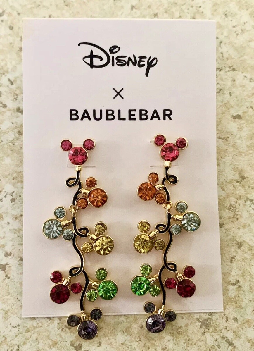 New Disney x BAUBLEBAR Mickey Mouse Colorful Rhinestone