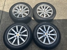 Porsche Cayenne S Tires and 19” Rims - TPMS Included - Michelin Pilot Sport A/S
