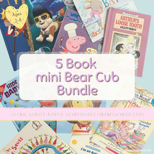 Children  s Book Bundle Ages 2-8   5 Clean Gently-Loved Storybooks Surprise Set