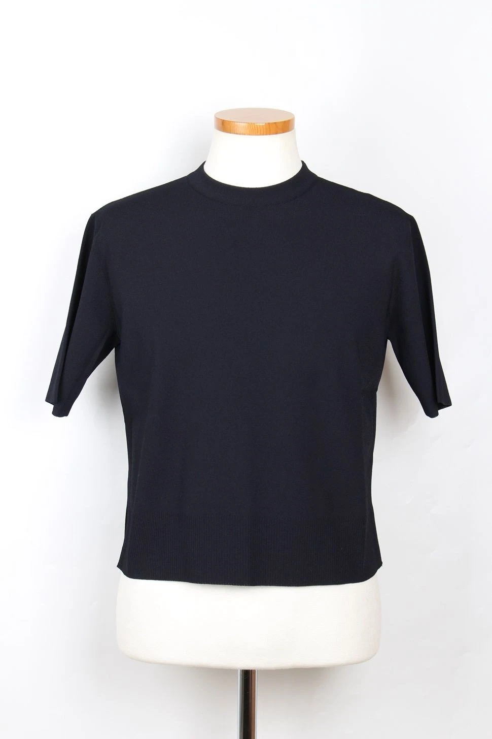 T shirt manica corta Thom Browne a righe intarsiate RWB 40 67944846