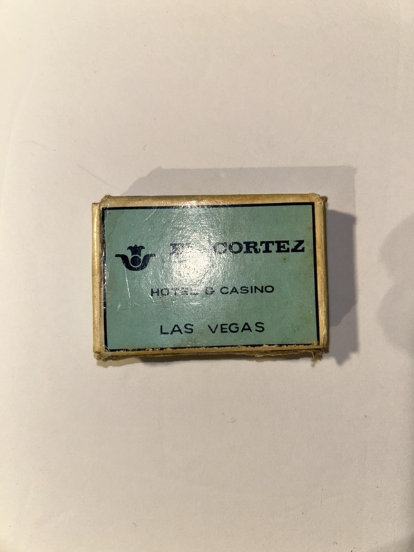 EL CORTEZ HOTEL & CASINO LAS VEGAS VINTAGE MINI CARD DECK