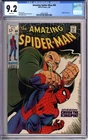 The Amazing Spider-Man #69 CGC 9.2 NM- white pages KINGPIN Marvel 2001317003