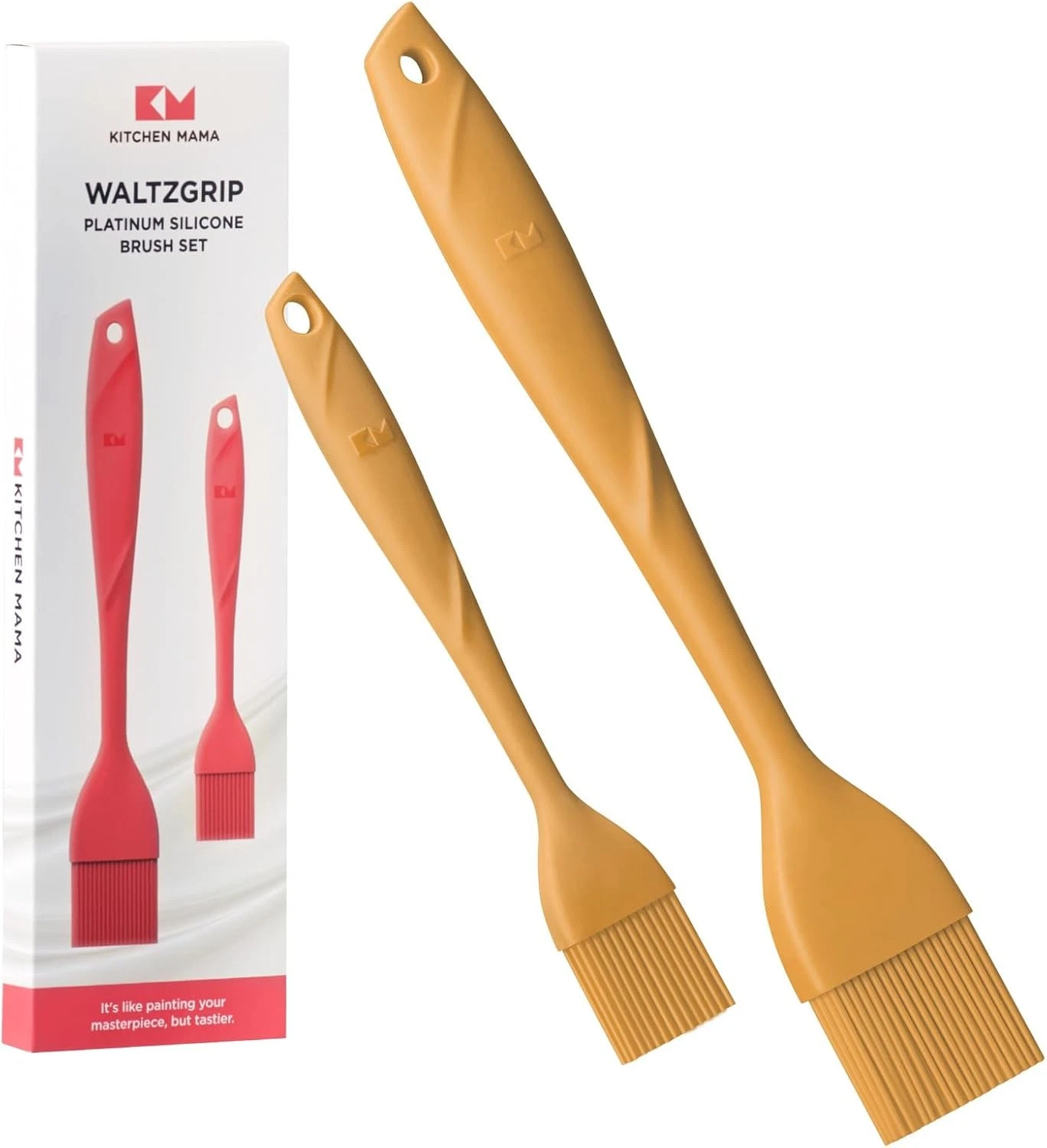 WaltzGrip Platinum Silicone Basting Pastry Brush: Set of 2 Heat-Resistant
Opens in a new window or t