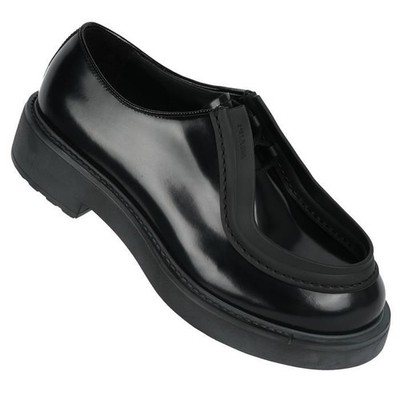 Prada Diapason Halbschuhe aus gebürstetem Leder 118786249 [U]