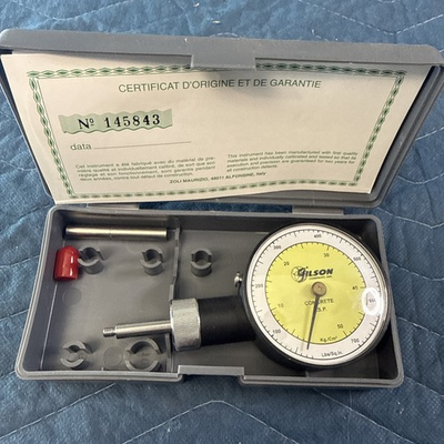 #ad #ad Wilson Concrete ISP Pressure Gauge PSI kg cm2 Construction Testing $39.99