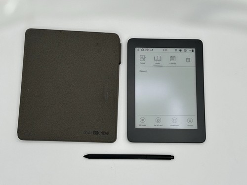 MobiScribe Origin E-ink Reader & Notepad With Extras | eBay