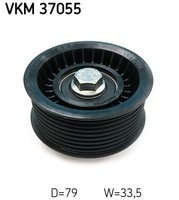 Umlenk FÜHrungsrolle Keilrippenriemen Oben SKF VKM 37055 FÜR Jaguar