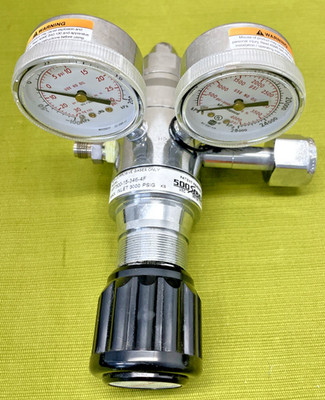 Air Liquide HPT500-15-346-4F High Purity Dual Stage Gas Regulator