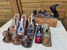 Vintage Stanley & Others Plane Job Lot Woodworking Tool