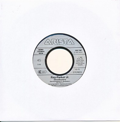 Ghostbusters - Ray Parker Jr. - LC Single 7'' Vinyl 251/23